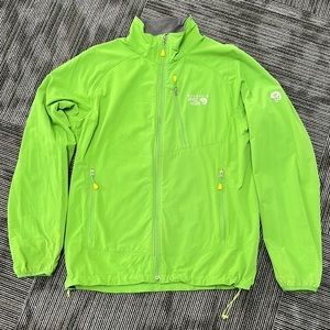 Lime Green Mountain Hardwear Onata Zip Up Jacket